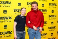 Bella Ramsey with their The Last of Us co-star, Pedro Pascal (Image via Mat Hayward/WireImage/Getty)